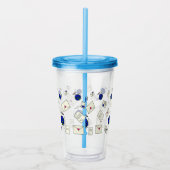 Post Rond de Wereld Acryl Drinkbeker (Rechts)