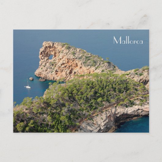 post Sa Foradada en Deià, Mallorca Briefkaart (Voorkant)