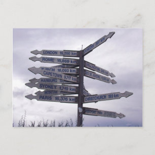 Post Sign. Briefkaart