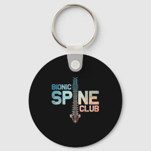 Post Spine Surgery Art Voor Mannen Vrouwen Bionic Sleutelhanger