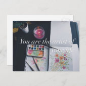 Postal arte  briefkaart (Voorkant / Achterkant)