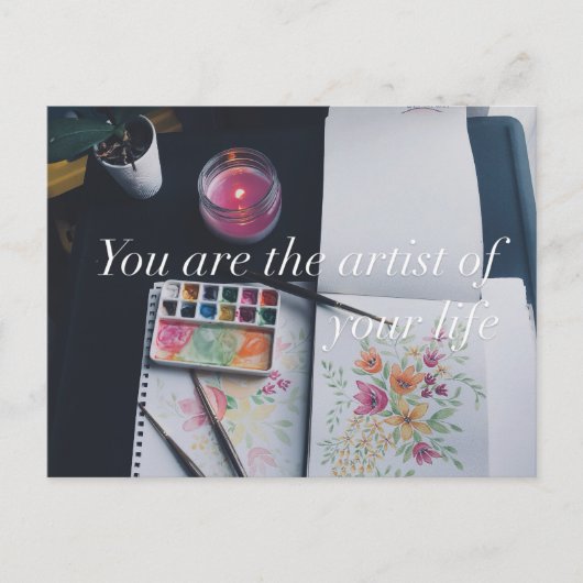 Postal arte  briefkaart (Voorkant)