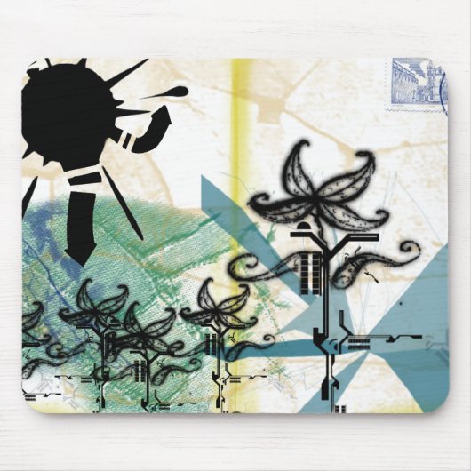 Postal_Artwork mousepad Muismat (Voorkant)