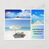 POSTAL DE ARCHIPIELAGO LOS ROQUES BRIEFKAART (Voorkant)