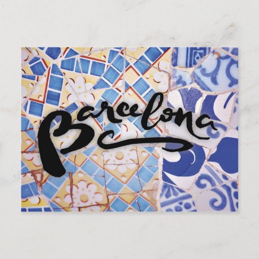 Postal de Barcelona Briefkaart (Voorkant)