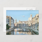 Postal de la ciudad de Girona Briefkaart (Voorkant / Achterkant)