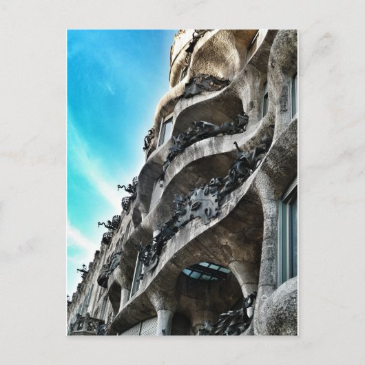 Postal de La Pedrera Briefkaart (Voorkant)