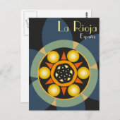 Postal de La Rioja, España Briefkaart (Voorkant / Achterkant)