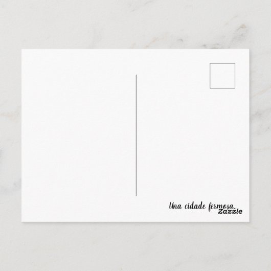 Postal de Vigo Briefkaart (Achterkant)