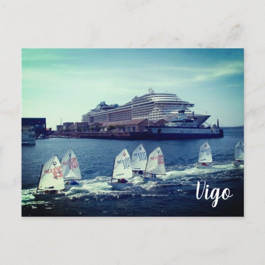 Postal de Vigo Briefkaart (Voorkant)