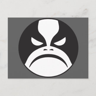 Postal Icono Metalizado negro Briefkaart