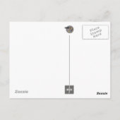 Postal-Jazz Dibujante Briefkaart (Achterkant)