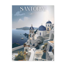 Postal Santorini, Santorini Postcard