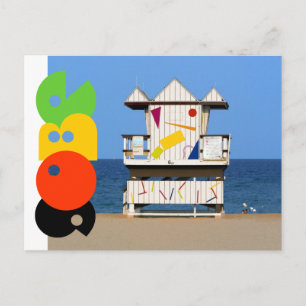 Postal South Beach Miami Briefkaart