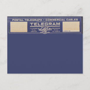 Postal Telegram Briefkaart