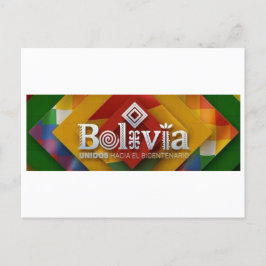 Postal Unidos hacia el bicentenario Briefkaart