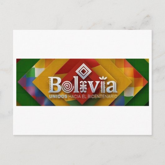 Postal Unidos hacia el bicentenario Briefkaart (Voorkant)