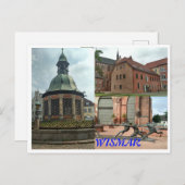 POSTAL WISMAR BRIEFKAART (Voorkant / Achterkant)