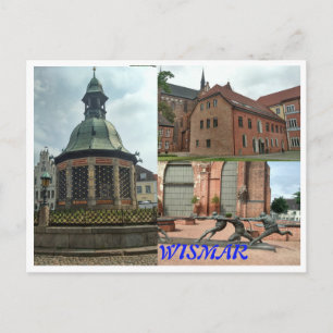 POSTAL WISMAR BRIEFKAART