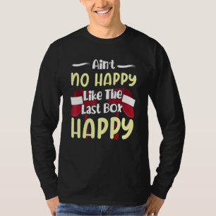 Postal Worker Mailman is niet blij als de laatste T-shirt