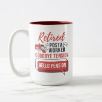 Postal Worker Mailman Retirement Funny Gag