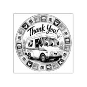 Postal Workers Appreciation  Rubberstempel (Afrduk)