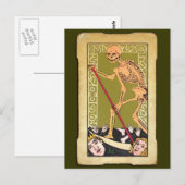 Postale 13 Carte Tarot (Devant / Derrière)