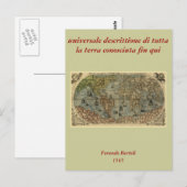 Postale 1565 Ferando Berteli (Fernando Bertelli) Carte du (Devant / Derrière)
