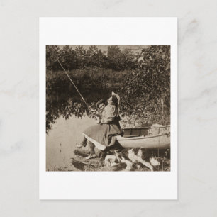 Postale 1906 Une petite carte Vintage Stéréoview