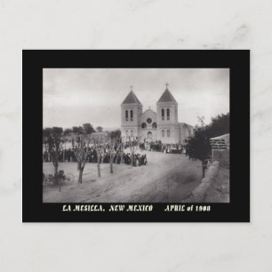 POSTALE 1908 PLAZA VIEW, LA MESILLA, NOUVELLE CARTE POSTAL