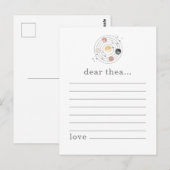 Postale 1re Voyage Autour De La Carte De Conseil Capsule S (Devant / Derrière)