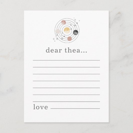 Postale 1re Voyage Autour De La Carte De Conseil Capsule S (Devant)