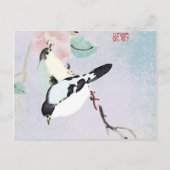 Postale 2 IMPRIMER À BORD Oiseaux de détente ~ Carte posta (Dos)