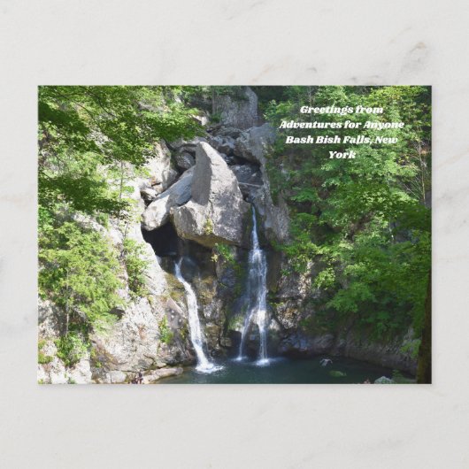 Postale Adventures for Anyone Bash Bish Falls, NY carte po (Devant)
