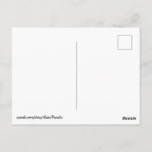 Postale Aider la grenouille à atteindre la mouche Carte d' (Dos)