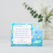 Postale Ajoutez le nom de votre enfant à cette carte de fi (Debout devant)