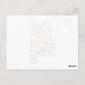 Postale Alabama Carte Vintage de l'image Antique Graphique (Dos)