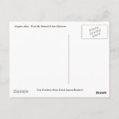 POSTALE ALLÉE D'ALLIANCE DE LA CARTE POST (Dos)