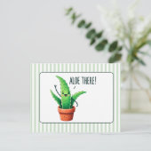 Postale Aloe There ! Carte de vœux (Debout devant)