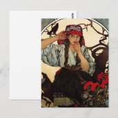 Postale Alphonse Mucha Moravian Teachers Choir Carte posta (Devant / Derrière)