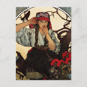 Postale Alphonse Mucha Moravian Teachers Choir Carte posta