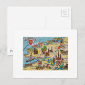 Postale Ancienne carte de Normandie (Devant / Derrière)