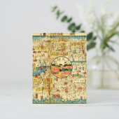 Postale Ancienne carte Kansai (Debout devant)