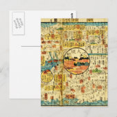 Postale Ancienne carte Kansai (Devant / Derrière)