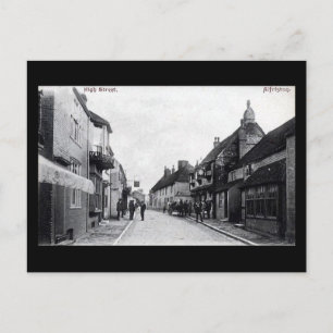 Postale Ancienne carte postale, Alfriston, Sussex, en 1910