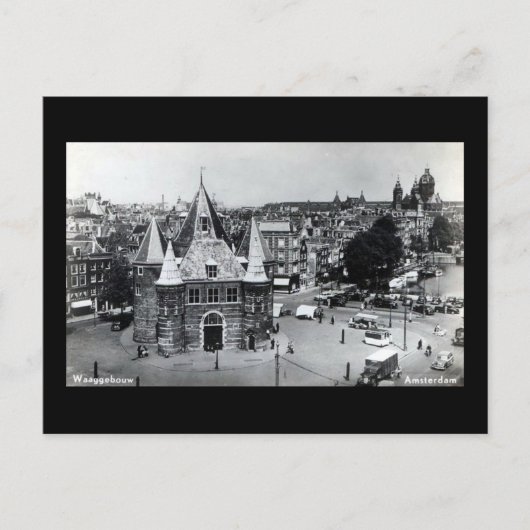 Postale Ancienne carte postale, Amsterdam (Devant)
