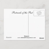 Postale Ancienne carte postale, Belgrade (Dos)