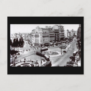 Postale Ancienne carte postale, Belgrade, Terazije en 1939