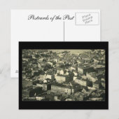 Postale Ancienne carte postale, Bergen, Norvège, en 1937 (Devant / Derrière)