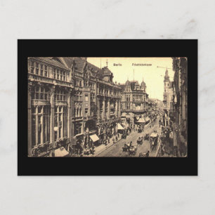 Postale Ancienne carte postale, Berlin, Friedrichstrasse